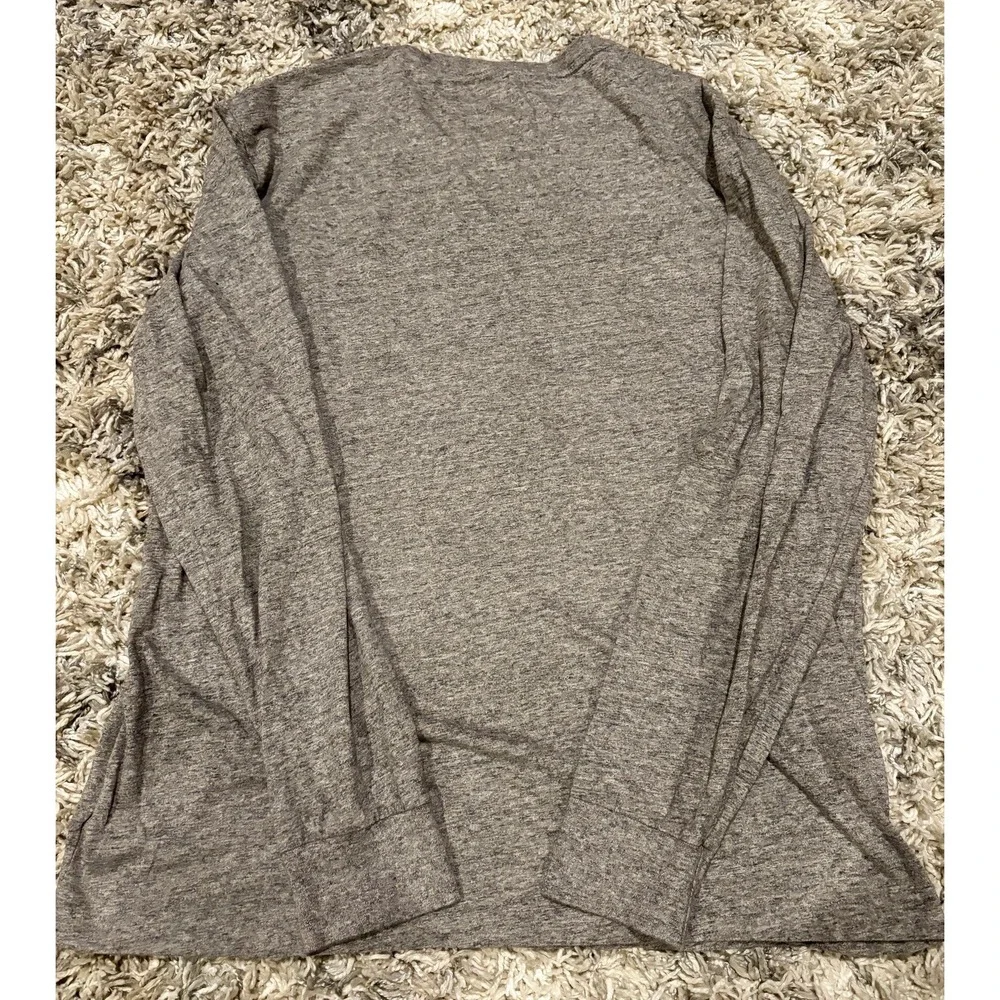 Men's Polo Ralph Lauren Large Gray‎ Long Sleeve Shirt